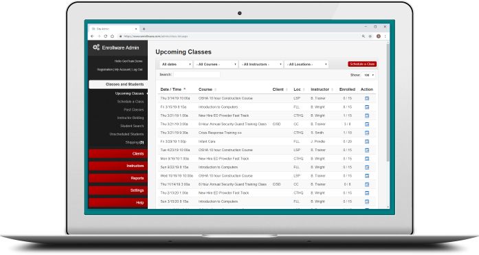 Class Scheduling and Registration