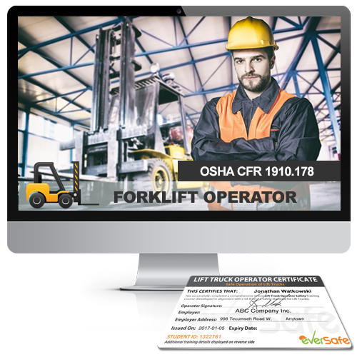 Forklift training near me - Forklift operator certification
