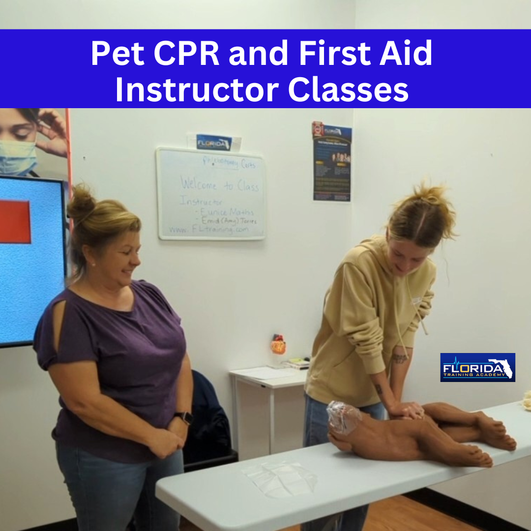 Pet CPR First Aid Classes in Jacksonville - Become a Pet CPR Instructor