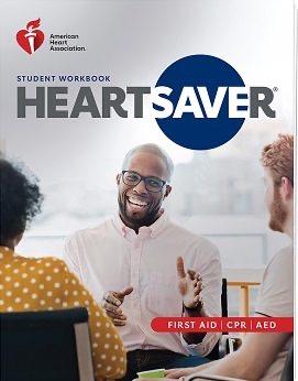 AHA Heartsaver First Aid CPR AED Book