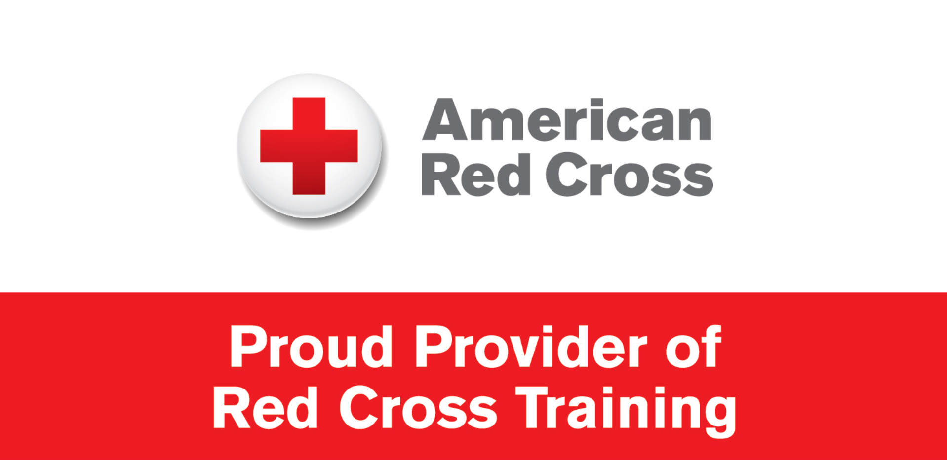 proud provider of red cross training